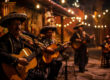 Mariachi band performing at Chicano music festival Inland Empire
