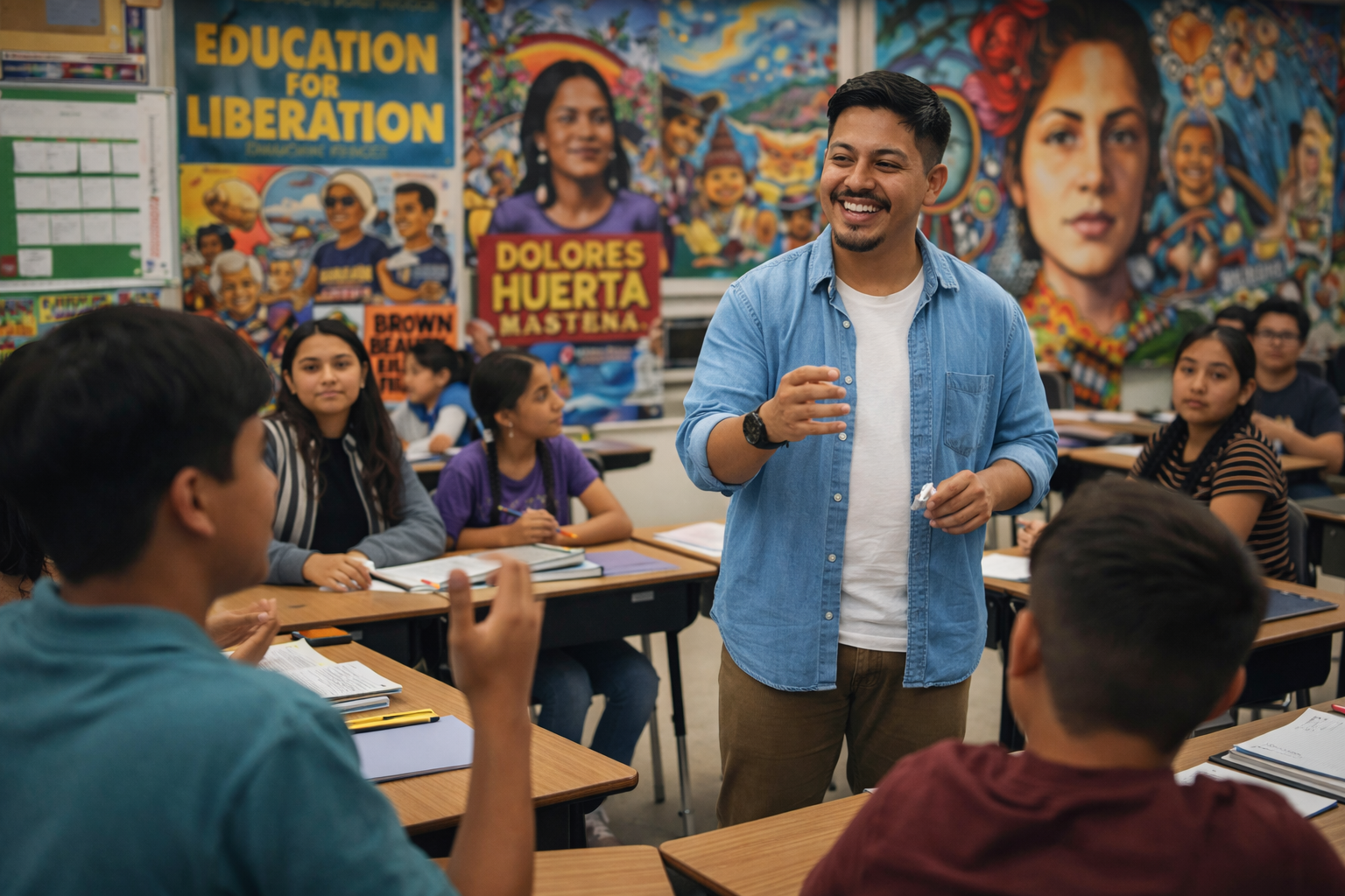 Chicano educators California inspiring students through culturally relevant teaching